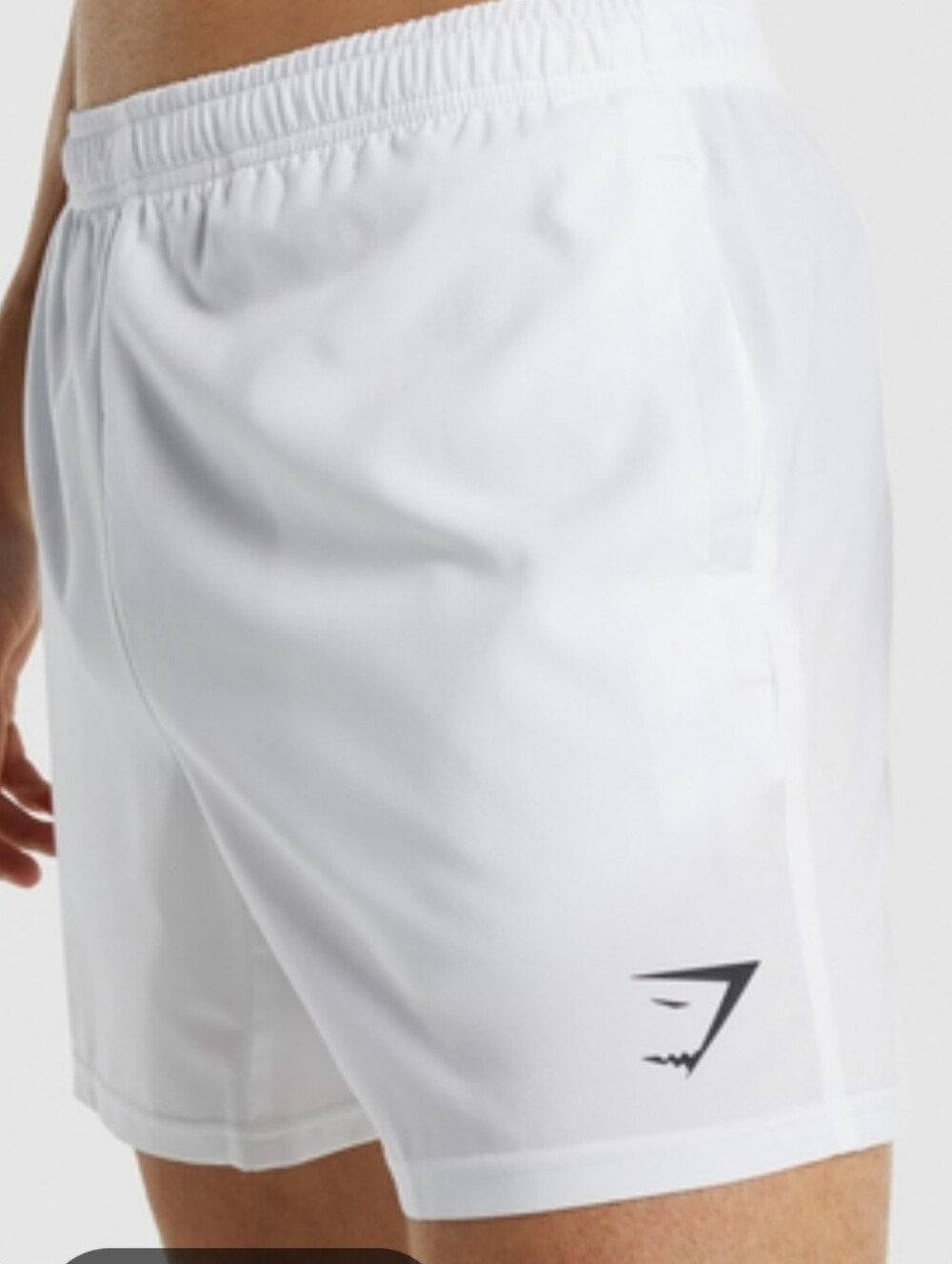 Gymshark Arrival 7" Men’s Performance Shorts No Liner - White